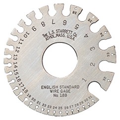 Wire &amp; Sheet Metal Gages
